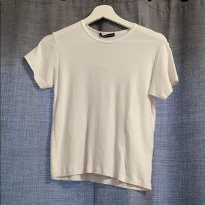 NWT brandy Melville white tee